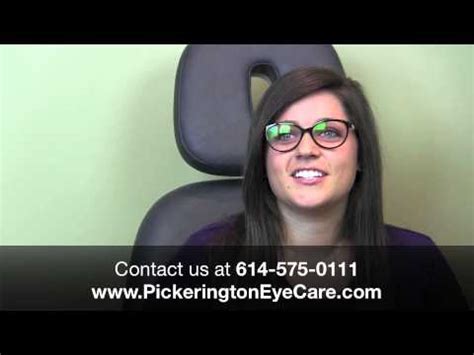 Pickerington eye care - http://www.PickeringtonEyeCare.com - Pickerington Eye Care - Best Eye Doctors In Pickerington - (614) 575-0111 - This video is a patient testimonial...If you...